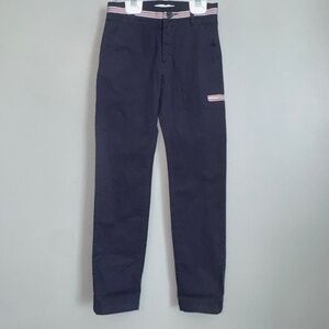 Little Marc Jacobs Navy Khaki Trouser Pants Straight Leg Unisex Girls Size 8